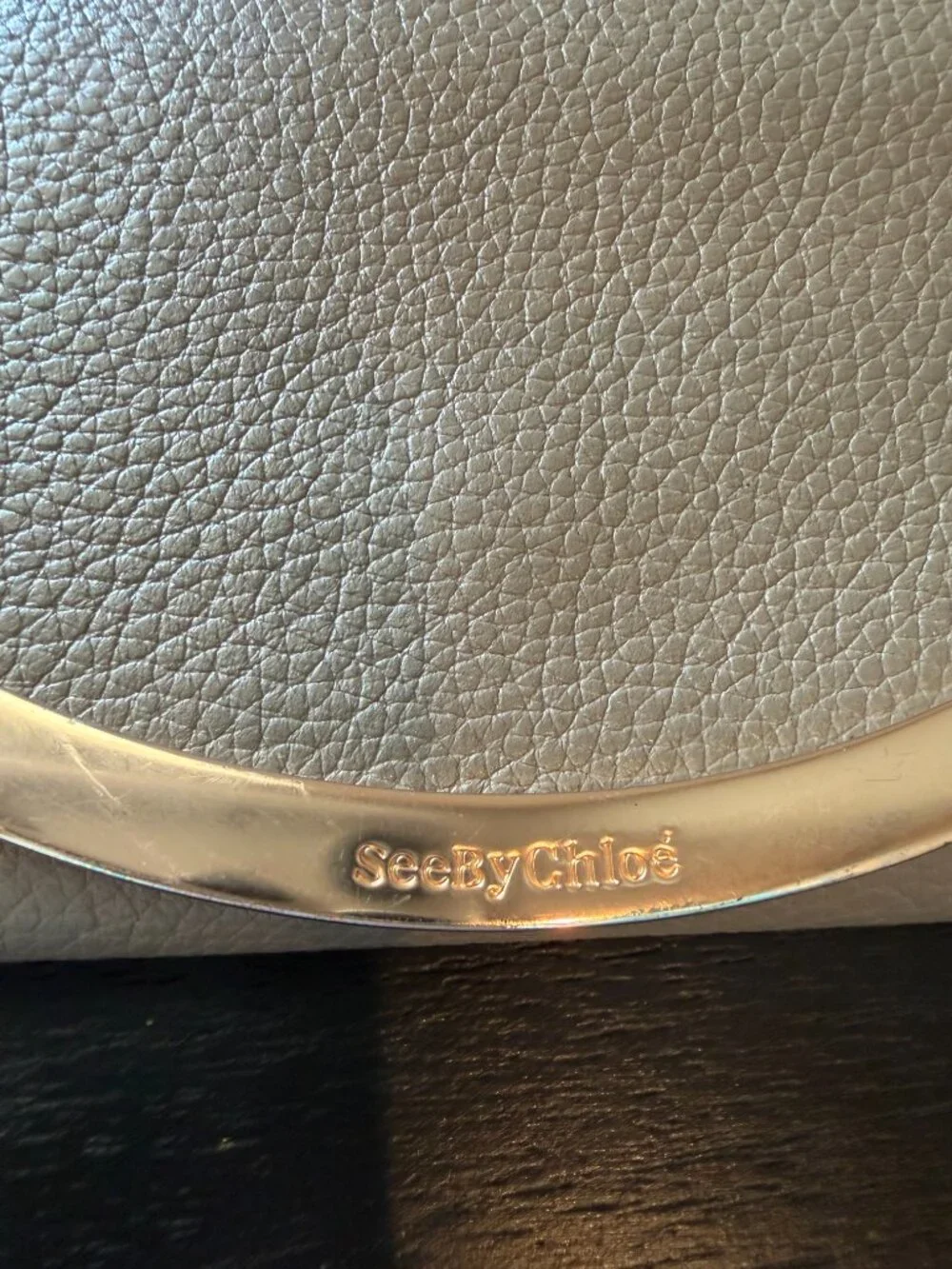 See By Chloe Tan Leather Wallet